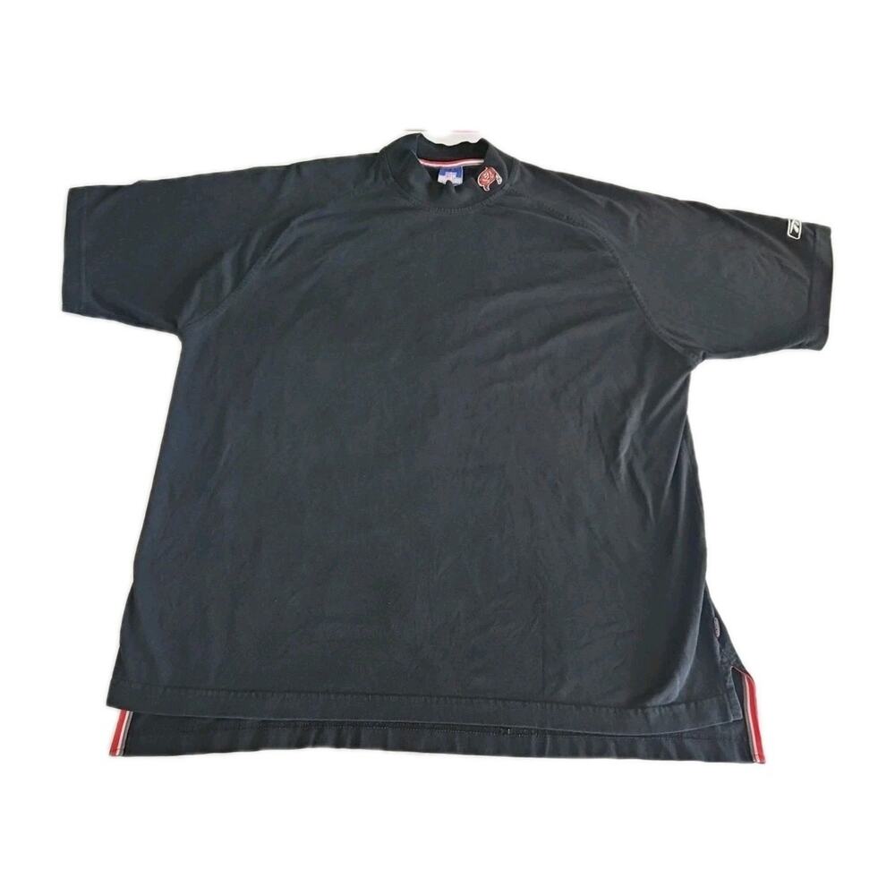 NFL Team Apparel Reebok Buccaneers Mens T-Shirt Black Size Large Cotton Blend